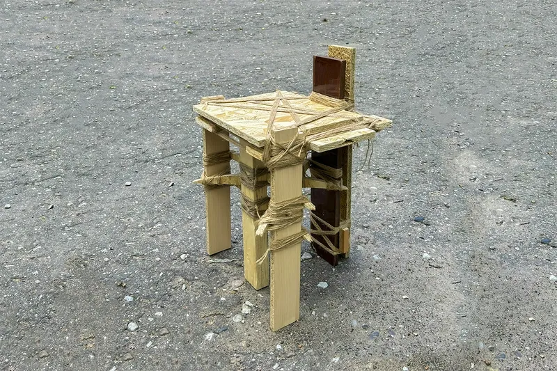 Aistė Gaidilionytė & Kamilė Vasiliauskaitė, Pretending Wood: the Samurai One, 2024